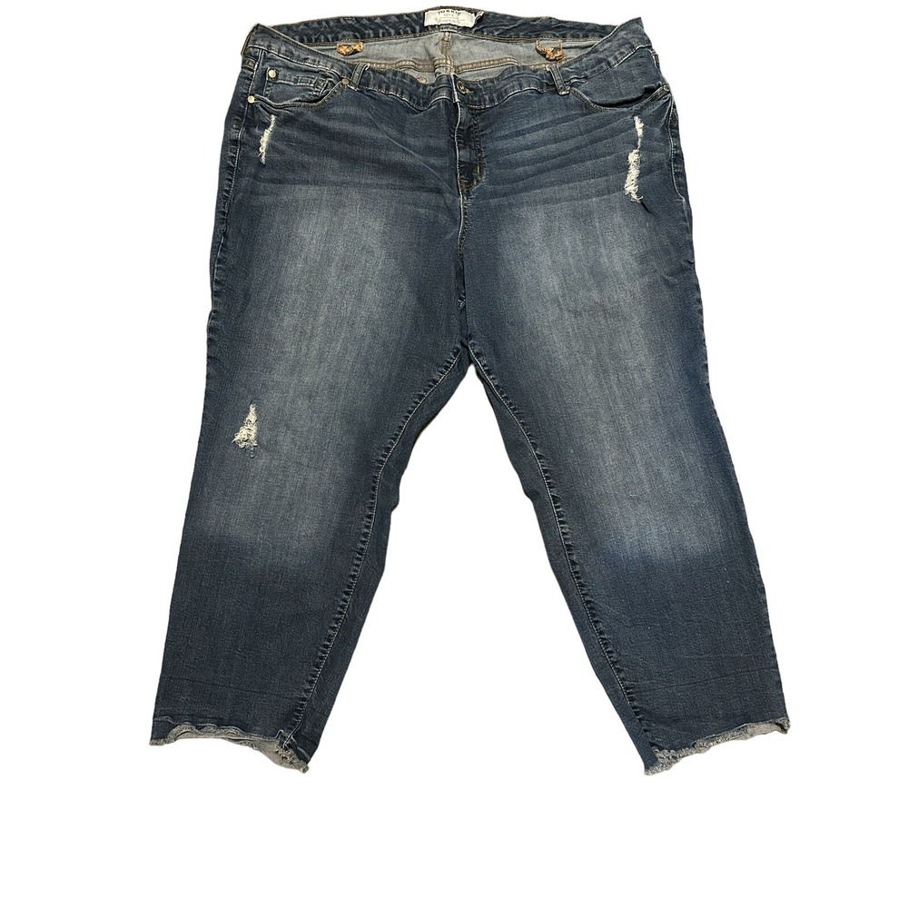 Torrid We Swear By The Fit Womans Jeans Size 26 98% Cotton 2% Spandex RN#148862